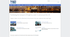 Desktop Screenshot of freightbywater.fta.co.uk